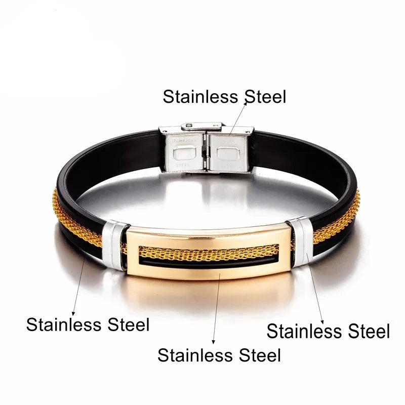 Golden Chain Stainless Steel Bracelets
