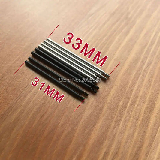 31/33mm Screw tube bar For Panerai watch rubber/Leather