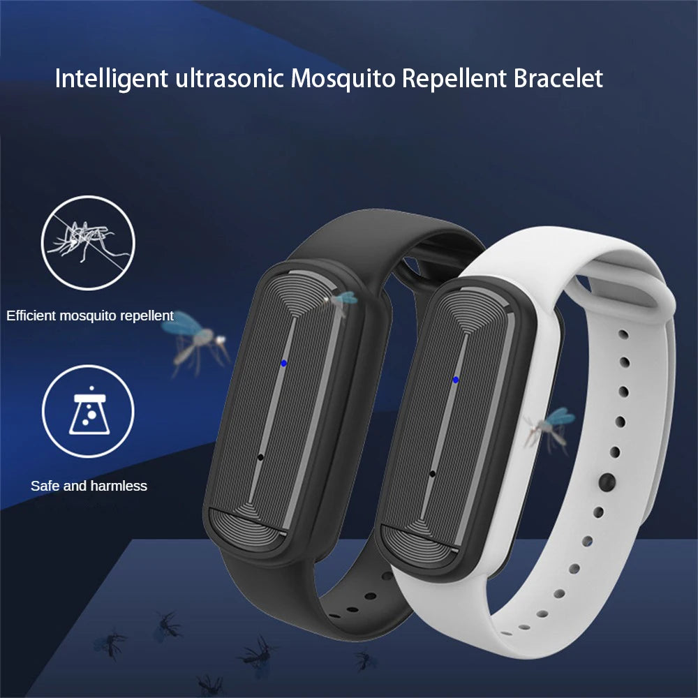 High-Tech Ultrasonic Mosquitoes Repeller Bracelet
