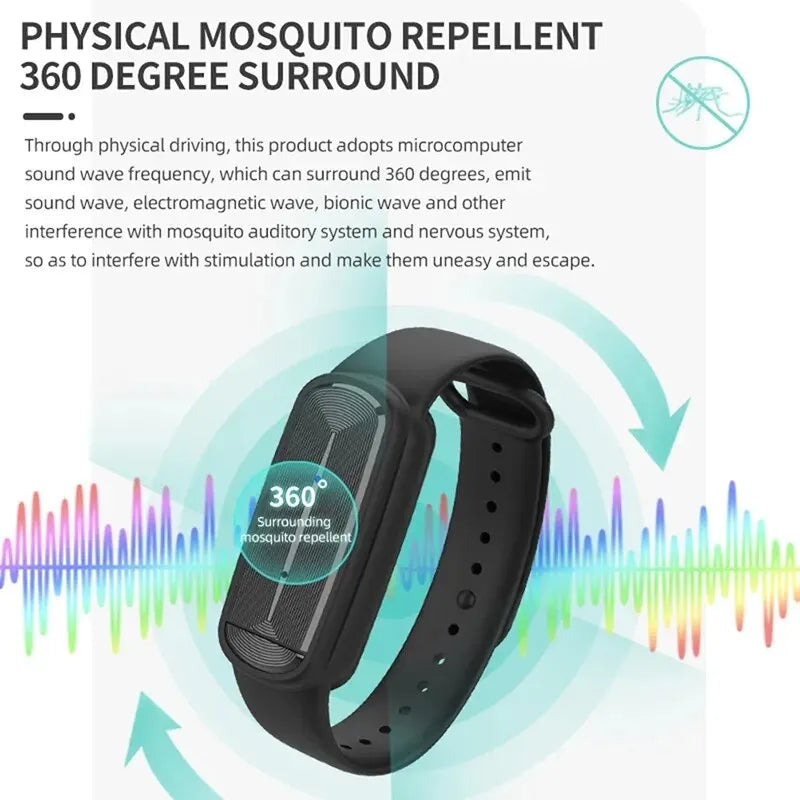 Ultrasonic Anti Mosquito Bracelet