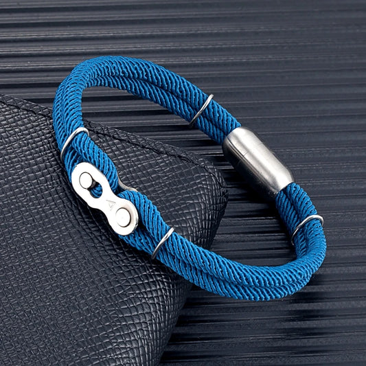 Chain Bracelet Wristband Nautical Rope