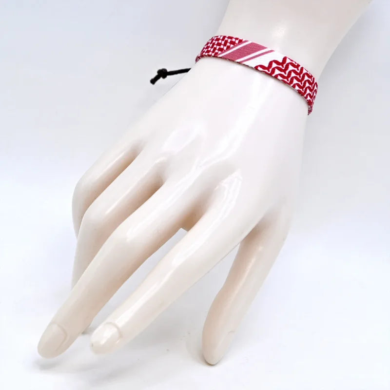 Arabic Scarf Style Woven Bracelet