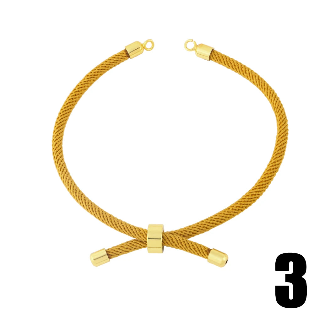 Adjustable Cotton Rope Chain for Bracelet